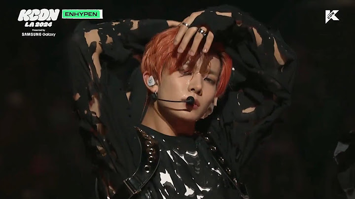 KCON LA 2024 | ENHYPEN 엔하이픈 Fatal Trouble
