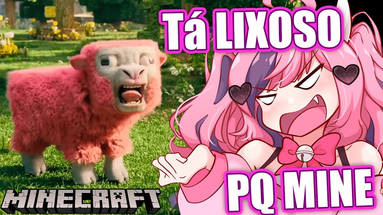 Ironmouse ODIOU o filme do Minecraft