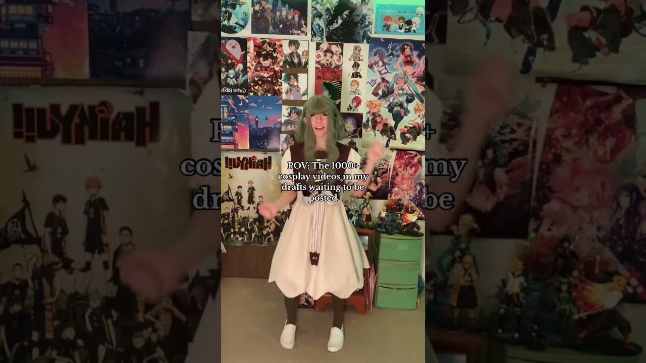 More than 2+ years of vids if I keep uploading daily; #sakuracosplay #tbhkcosplay