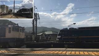 EF65-1128 8090レEF210-312 西広島駅
