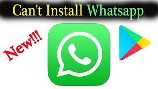 Solve Can't Install Whatsapp Messenger Error On Google Play Store screenshot 5