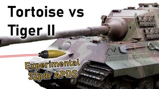 Tortoise Vs Tiger Ii Experimental 32Pdr Apds Armour Piercing Simulation