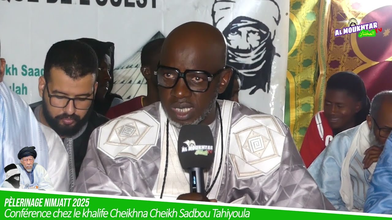 WOLOF : Pèlerinage Nimjatt 2025 Conférence chez le khalife par  Cheikh Birame Seck