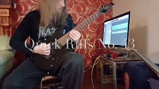Quick Riffs No. 43 | Tricky Timing Riffs with the 8 String