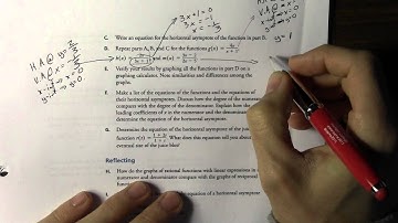 5.3 Graphs of Rational Functions 1 of 2