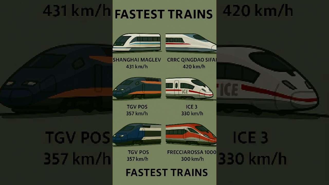Faster Than a Plane? The High-Speed Trains