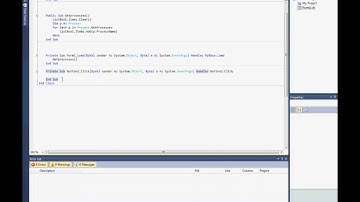 Visual Basic 2008 Task Manager