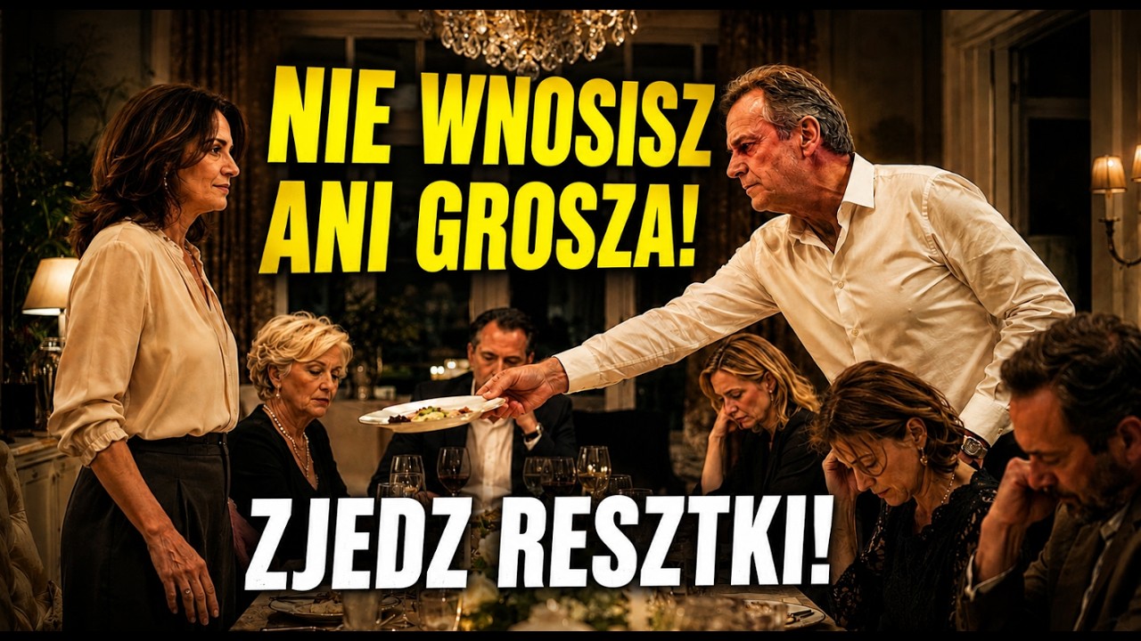 „Skoro nie przynosisz do tego domu ani złotówki, to przynajmniej możesz zjeść to, co zostało” – powiedział mąż przy gościach, przesuwając do mnie talerz z resztkami ryżu. Dziewiętnaście lat...