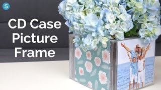 How To Make A Picture Frame Out Of Old CD Cases | Simplemost