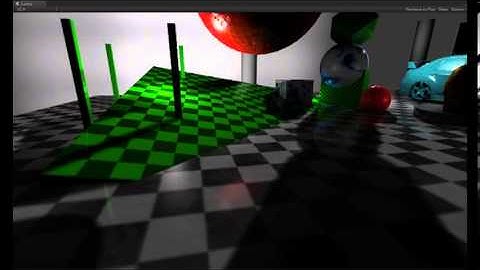 Unity Screen Space Raytraced Reflections as a Post effect