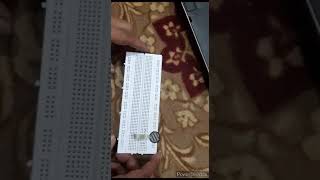Circuit of FSR sensor using Ardino to turn ON and OFF Led.