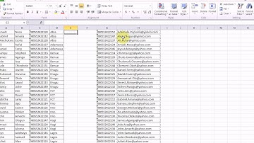 2. Excel Vlookup, useful data formatting shortcuts, concatenation.
