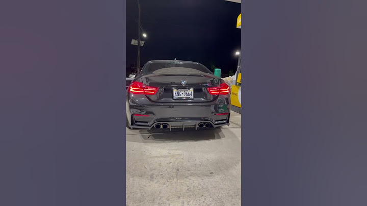 F82 M4 AA EL midpipe, VRSf downpipe, and stock exhaust