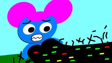 Pibby turns into a monster (Pibby Glitch Animation) #animation #comeandlearnwithpibby #pibbyglitch