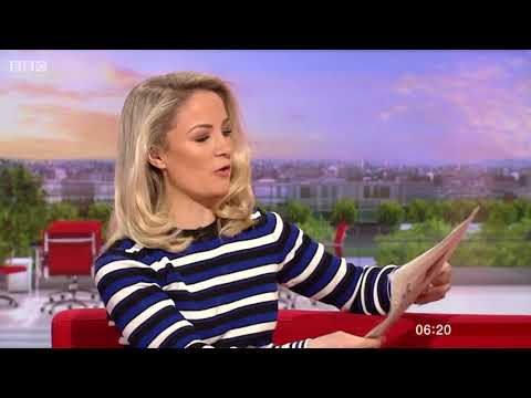 Holly Hamilton Steph McGovern and Louise Minchin BBC Breakfast Papers February 7th 2018