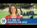 Its time to register for ayso