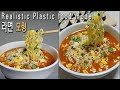 라면 모형 만들기 :  Making a Realistic food model Ramen(korean style)