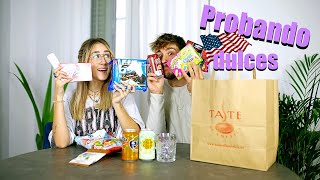 PROBANDO LOS DULCES AMERICANOS MÁS TOP | Hermanos Jaso