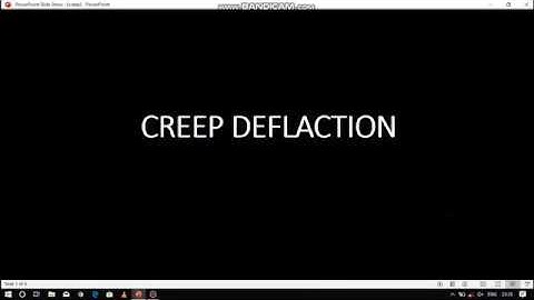 Creep deflection engineering topic for viva and interviews must watch