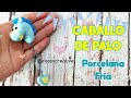 CABALLITO DE PALO PORCELANA FRÍA / IDEAS RECUERDOS PARA BABY SHOWER