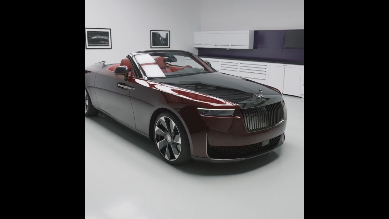 "Rolls Royce La Rose Noire Droptail: World's Most Expensive Car"🚗 #RollsRoyce #shorts