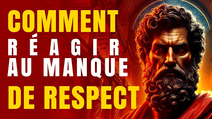 90% des Gens Réagissent Mal au Manque de Respect… Voici Ce Que Font les Stoïciens !