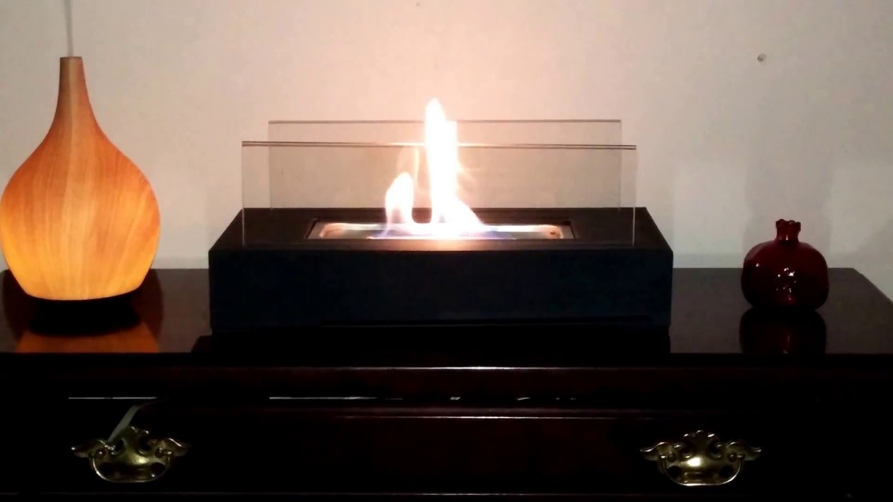 Regal Bio Flame Indoor Fireplace Youtube