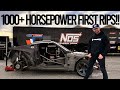 1000 WHP GTR Motor Swapped Z First Drive!! (Insanely Fast)