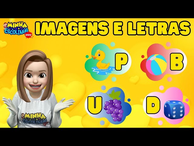 Alfabeto Associação com Imagens G4 - Educação Infantil -Videos Educativos - Atividades para Crianças