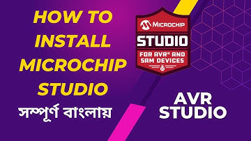 AVR Studio Installation in Windows PC | Atmel Studio | Microchip Studio | IDE | Bengali Tutorial