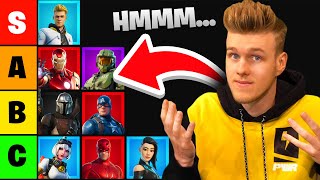 I Ranked *EVERY* Fortnite Collab! (Tier List)