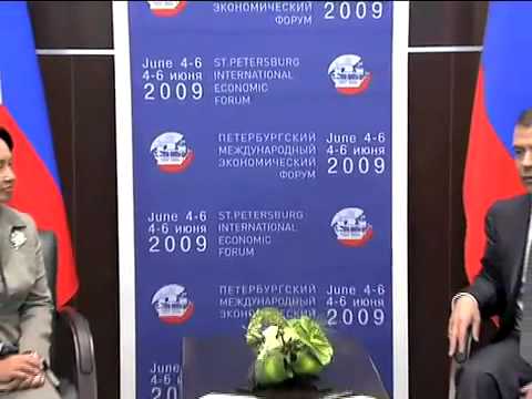 PGMA Bilateral Meeting with Russian President Dmitry Medvedev