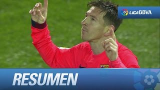 Resumen de SD Eibar (0-2) FC Barcelona