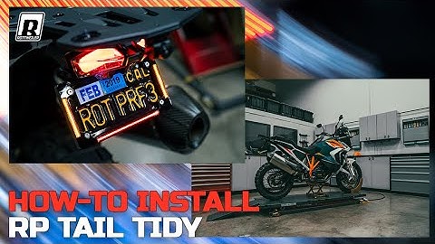 HOW-TO INSTALL - RP TAIL TIDY - KTM 1290 SUPER ADV R/S (2021+)