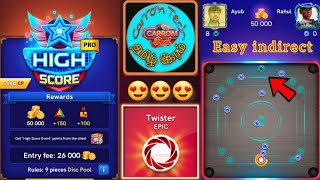 ❤️ High Score Gameplay / Easy indirect 😍 / Carrom Pool Tricks Gaming Tamil screenshot 4