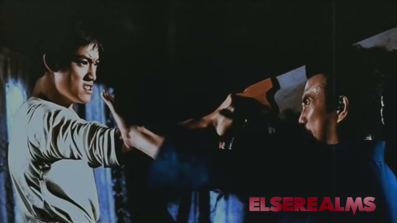 Bruce Lee Saw In The Head Scene - AI Version