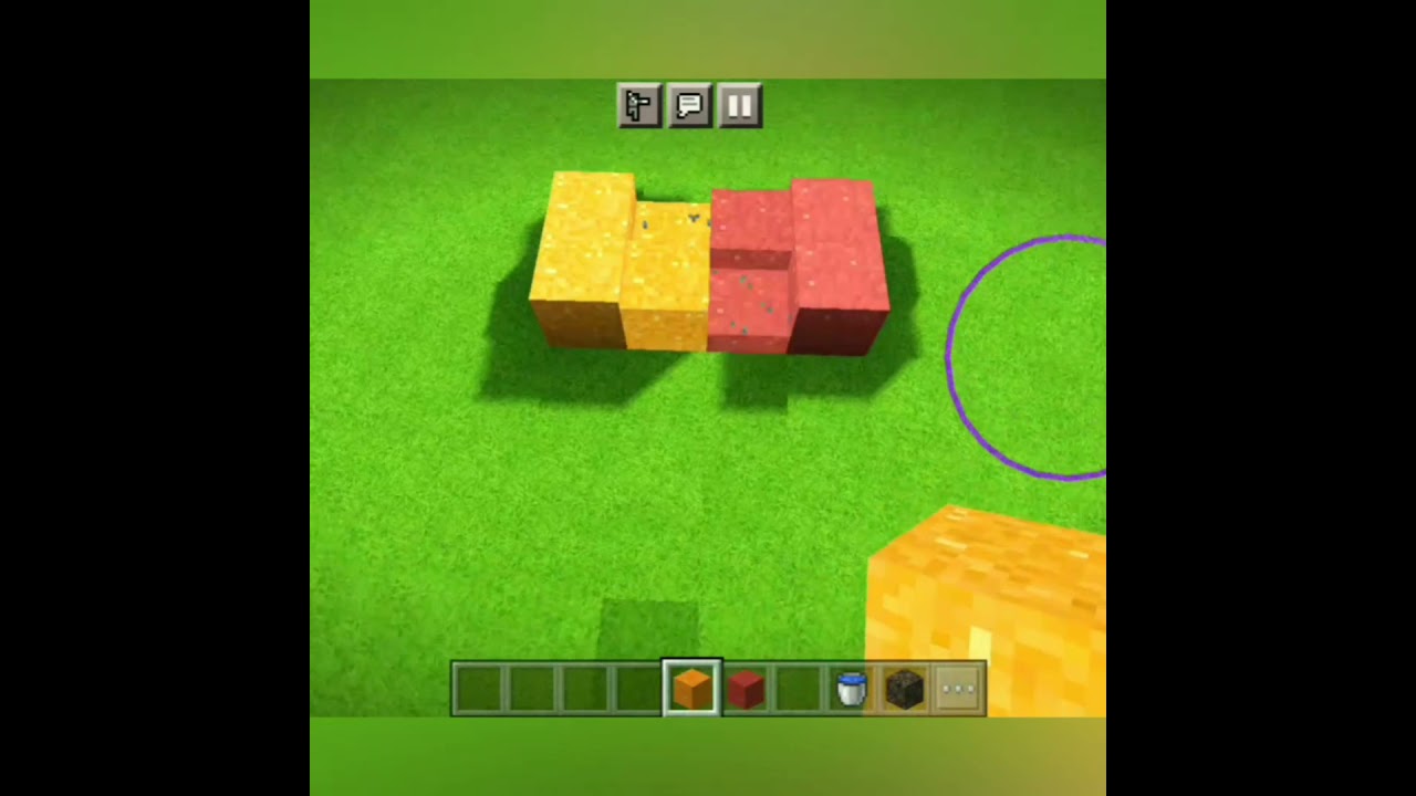 Floating Sand in Minecraft #Floating #shorts #minecraft