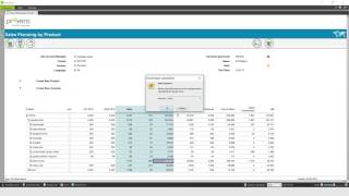 Sales Planning: A Bottom Up Approach