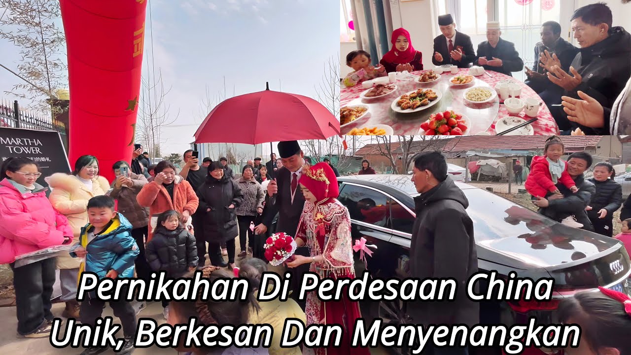 ALHAMDULLILAH SETELAH ENAM TAHUN MENIKAH AKHIRNYA BISA MERASAKAN PESTA PERNIKAHAN DI CHINA⁉️#china