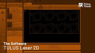 #PrimaProductPills - TULUS Laser 2D - The modern Human Machine Interface for Prima Power 2D Laser