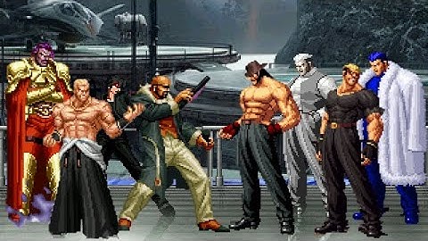 [KOF Mugen] Memorial | Howard Family vs Yamazaki Team [ 4vs4 ]