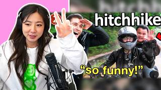 Fuslie REACTS To Ludwig & Michael Reeves Tip To Tip CHINA (Day 2)
