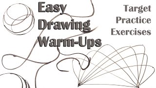 Easy Drawing Warm-Ups: Target Practice Exercises