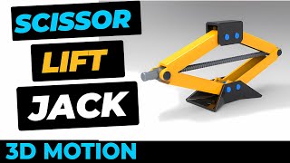Scissor Lifting Jack - Motion