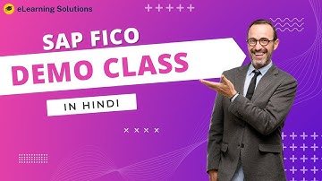 SAP FICO Demo Class in Hindi | eLearning Solutions #sap #sapfico #elearning