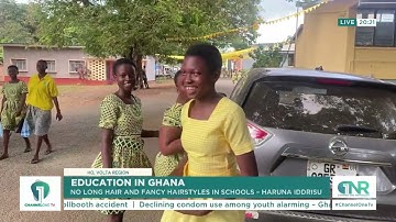 No long hair or fancy hairstyles in schools – Education Minister Haruna Iddrisu