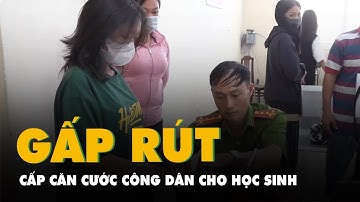 TP.HCM gấp rút cấp căn cước công dân cho học sinh chuẩn bị chuyển cấp