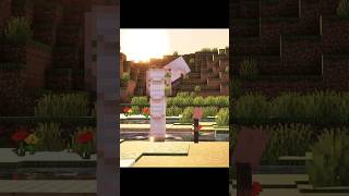 Minecraft: Golem Is Loyal Friend ❤️ #trending #minecraft #shorts #youtubeshorts #shortsfeed #funny