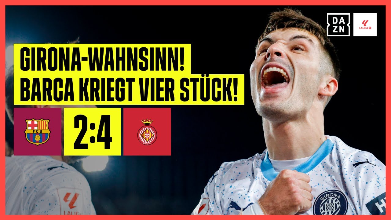 ⁣Perfekter Matchplan! Girona watscht Barca ab & ist Erster: FC Barcelona - Girona 2:4 | LaLiga | 