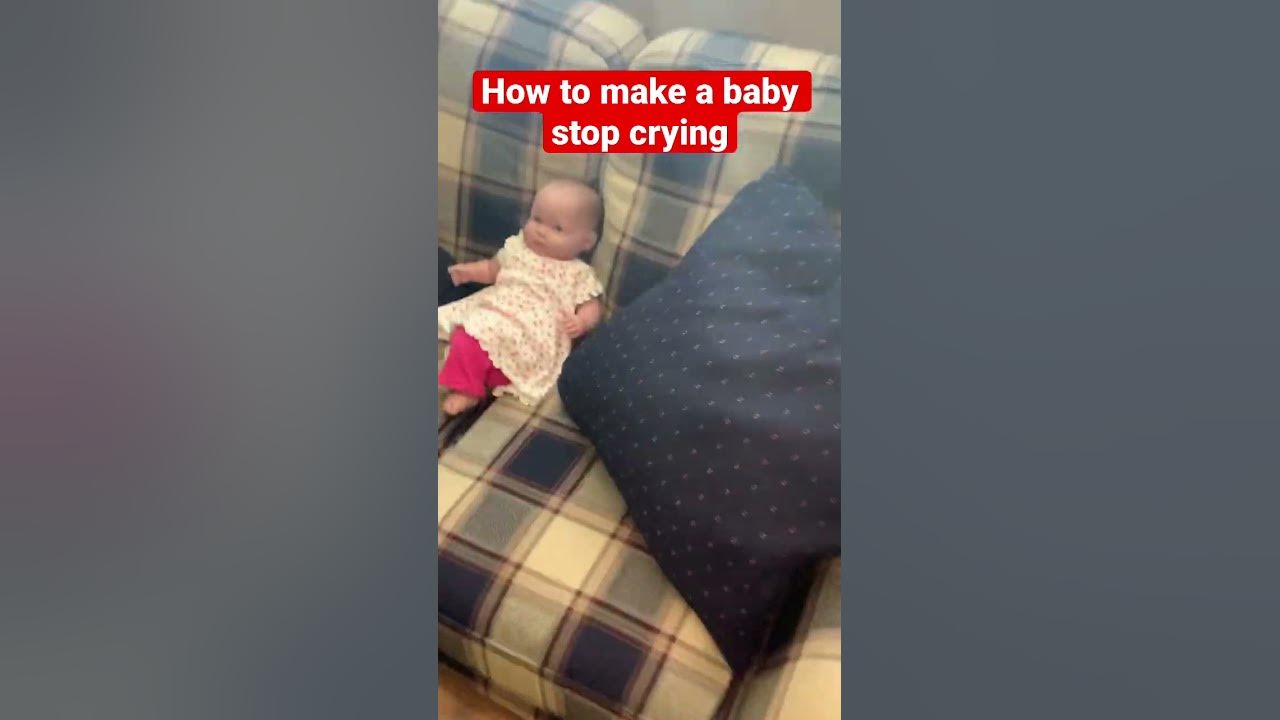 How to make a baby stop crying.😩 YouTube